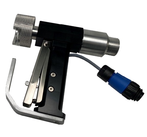 Standard blast gun with safety trigger and Amphenol plug