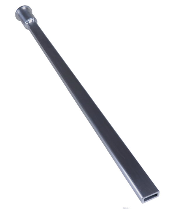 Long aluminum blast nozzle