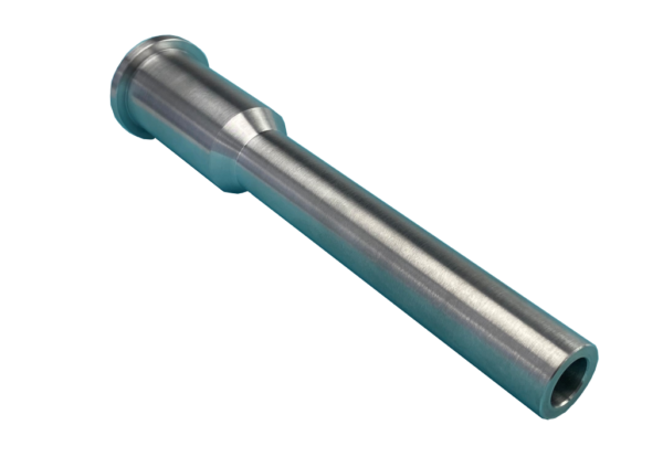 Short aluminum blast nozzle