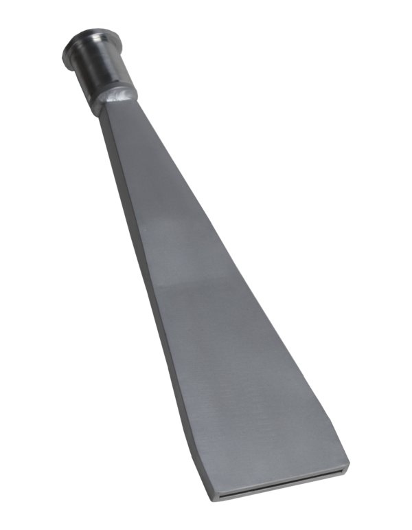 Wide aluminum blast nozzle